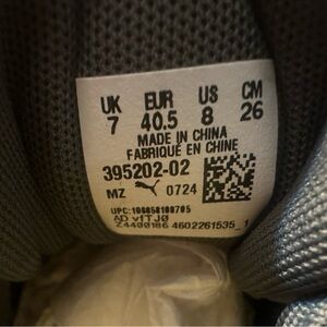 Gray Puma Caven 2.0 SIZE 8 Men